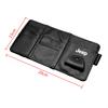 Car Sun Visor Storage Bag Glasses Clip Sunglasses Card Key Phone Holder For JEEP Grand Cherokee Renegade Compass Wrangler Trail AKV1