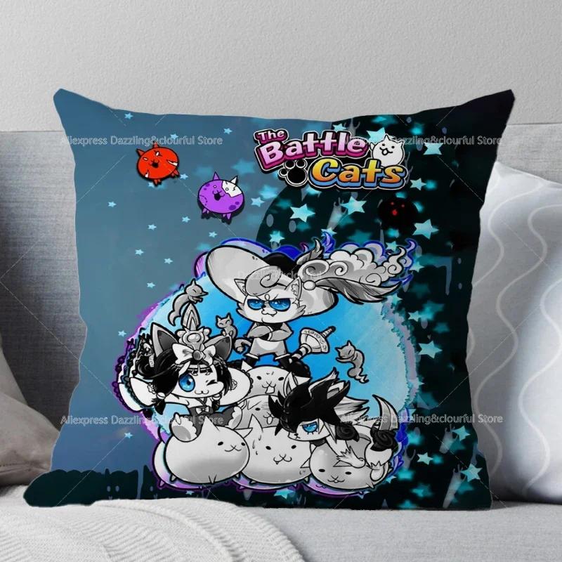The Battle Cats Bed Pillow Cushion Cover for Infant Personalized Crib Protector Pillow Cover Room Decor Baby Gift No Insert,(3)