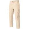 Men's Casual Trousers Loose Comfortable Cargo Pants Pants Man Cotton Linen Multi-pocket Straight Trousers Beach Thin Men Pants