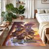 Crystal Velvet Rug Custom Name Text, Soft Non Slip Floor Mat Home DecorWorld of Warcraft