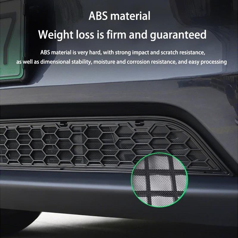 Anti-insect Net For Tesla Model Y/YL Juniper Front Bumper Grill Mesh Air Inlet Vent Cover Grille Guards Protector Accessories