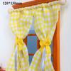 1/12 Dollhouse Sweet Floral Curtains Model Lace Mesh Dolls House Living Scene Decor