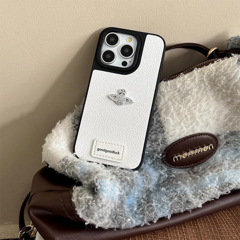 Rhinestone Planet High-end Mobile Phone Case for IPhone17Promax Light Luxury for Apple 16plus Women's Silicone