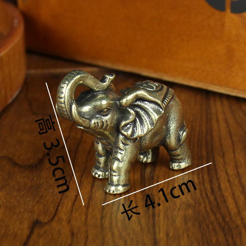 

Латунная фигурка слона: Подарок для декора дома, офиса и кабинета