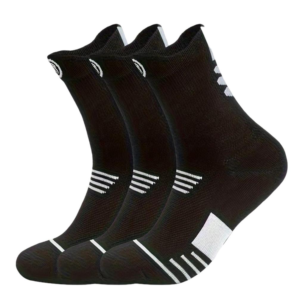 Running Socks for Men and Women, Athletic Mid-Calf Socks for Travel, Jogging and Sports Enthusiasts