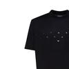 Emporio Armani Logo Letter Embroidered Round Neck Short Sleeve T-Shirt Men Tops Black Navy-Blue 3D1TA2-1JUVZ-09R3