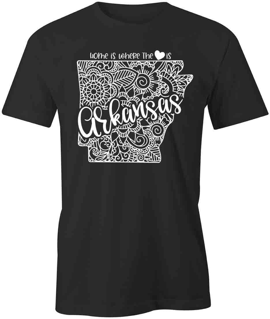 State Mandala Arkansas Short-Sleeved Cotton CLOTHING AMERICA HEART S1BSA798 S