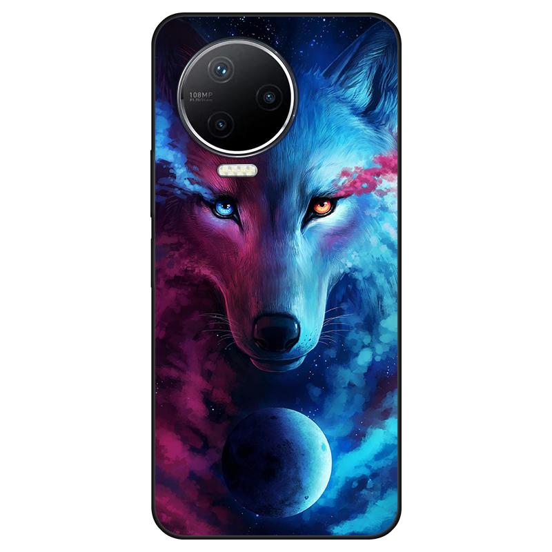 Dla infinix Note 12 Pro 4G X676B etui z miękkiego silikonu tylna okładka Cartoon etui na telefon moda