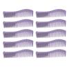 10 Pcs Hair Comb Fine and Wide Tooth Ergonomic Handle Wheat Straw Hair Styling Comb