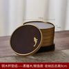 Wooden Coaster  6 Pcs Heat Resistant Non Slip Tea Cup Mat Decor Round Drink Coasters for Kitchen Table Coffee Office Home