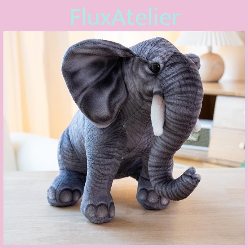 Rhinoceros Elephant Plush Play Cartoon Zoo Commemorate Children Gifts Holiday