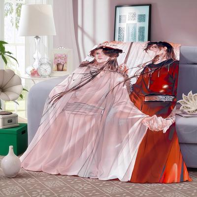 Anime Heaven Official's Blessing Deken Zacht en Huidvriendelijk Voor Bank Bed Dutjes Sprei Alle Seizoenen Dekbed