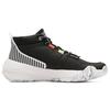 Anta Basketball Collection Mid Top Basketball Shoes Men's Black White 112011621S-1