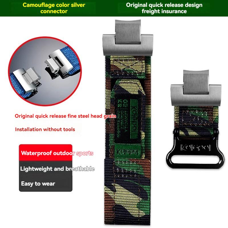 For Casio5672 MTG-B3000 Fashionable and personalized modification nylon canvas watch strap Wristband accessories Send tools