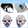 Mască Durabilă din Rășină Cavalerul Întunecat cu Aspect Clasic de Clown Perfectă Pentru Halloween și Petreceri Costumate