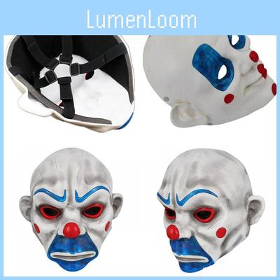 Duurzaam Dark Knight Harsmasker Met Klassiek Clownuiterlijk Perfect Voor Halloween En Verkleedfeestjes