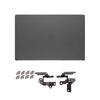 New Shell For Inspiron 15 3510 3511 3515 3520 3521 LCD Screen Back Cover Front Bezel Hinges Palmrest Lower Bottom Case Black