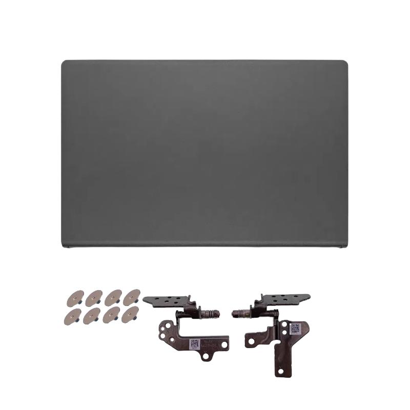 New Shell For Inspiron 15 3510 3511 3515 3520 3521 LCD Screen Back Cover Front Bezel Hinges Palmrest Lower Bottom Case Black