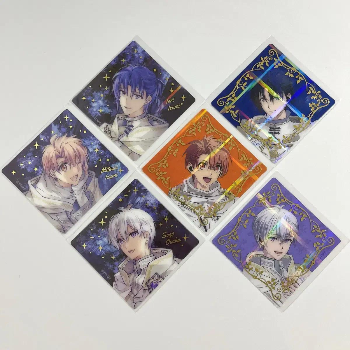 

Ainana Idolish Seven Iori Mitsuki Sogo Moviana Hologram Clear Sheet
