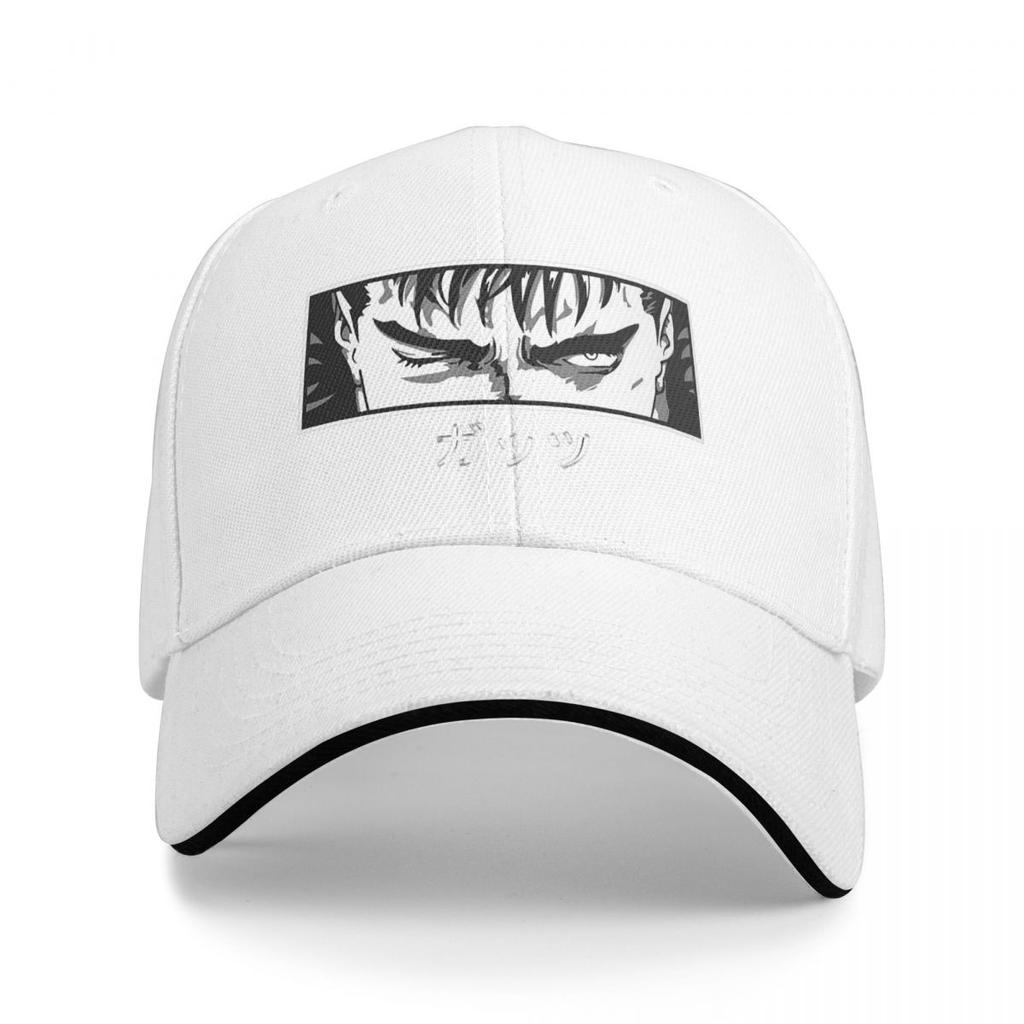 Unisex Czapki z daszkiem Japońskie Anime Berserk Logo Outdoor Streetwear Letnie Sportowe Czapki Baseballowe Hip Hopowa Czapka Casquette Czapki