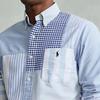 Ralph Lauren SS22 Classic Oxford Fun Striped Shirt Men Blue MNPOWOV16821970-999