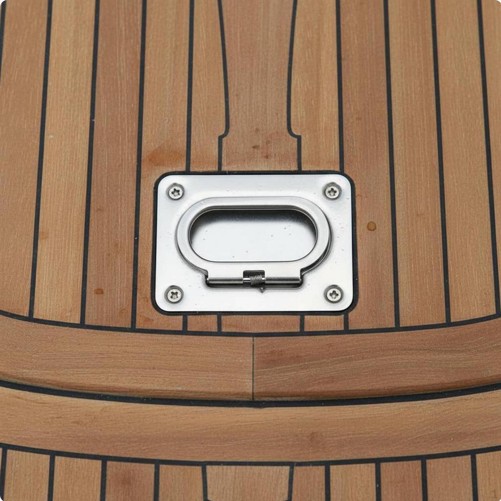 Spring SpringPowered Pull Handle Boat Deck Compartment Cover Flush Mount