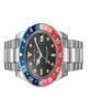 Mathey-Tissot Mathy Vintage Blue and Red Pepsi Bezel Black Dial Automatic H900ATR Men's Watch