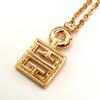 Used Givenchy G Logo Gold Necklace Vintage