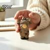 Farmhouse Kitchen Decor Highland Cow Figurine Resin Coffee Statue for Home Decor Artistic Floral Figurines Country Style Tabletop Ornament
