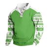 Men's Fleece Hoodie Casual Long Sleeve Sweatshirt