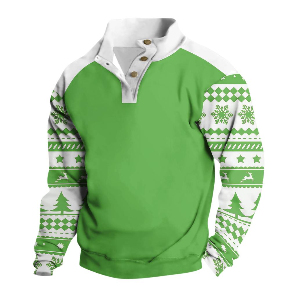 Men's Fleece Hoodie Casual Long Sleeve Sweatshirt