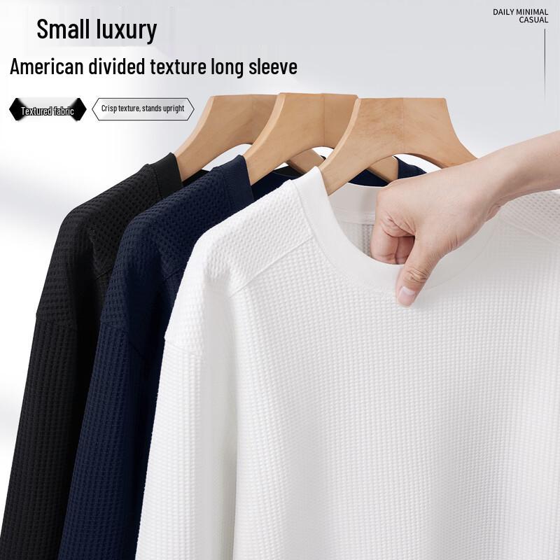 Dickies Men's Waffle Texture Long Sleeve T-Shirt