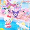 Keeppley  Building Block Summer Party  Splicing Toy Kuromi My Melody Pochacco Model Ornaments Gifts