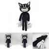 Siren Head Series Black Cat Plush Toy Soft Stuffed Doll Perfect For Horror Fans