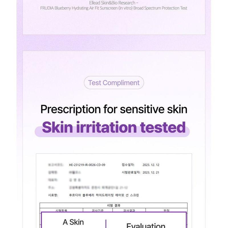 FRUDIA - Blueberry Hydrating Air Fit Sunscreen