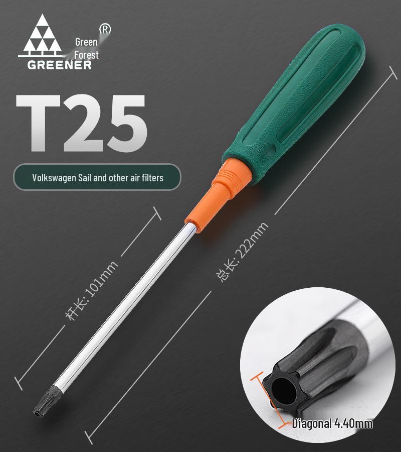 Hex Star T20-T30 Phillips Flower Screwdriver Set