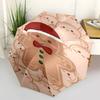 Reiseregenschirm im Lebkuchenmann-Design - 8 Rippen, Automatisches Öffnen und Schließen, Tragbares faltbares Design, Kompakter und stilvoller Regenschirm Geeignet