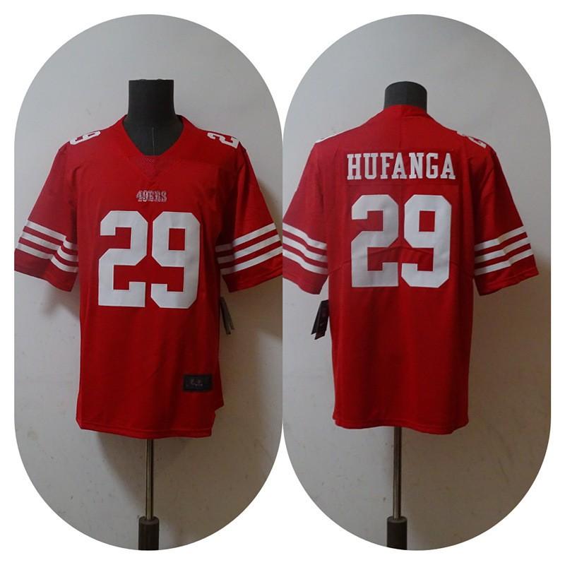 Mens American Football Jersey T-Shirt Embroidered Team Mesh Breathable Sportswear Eagles Patriots 49ers Cowboys Fans
