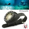 Outdoor Wrist Strap Type Compasses Underwater Diving Navigations Compasses Waterproofs Luminously Dials Compasses Easy Use