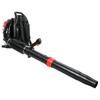 Leaf Blower, 75.6CC 4-Stroke Backpack Gas Leaf Blower, Snow Blower, Up To 900 CFM and 210 MPH, Variable Speed, Cruise Control (Red)