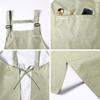 Waterproof Oil Proof Apron Sleeveless Work Clothes Simple Cooking Apron  For Women Men