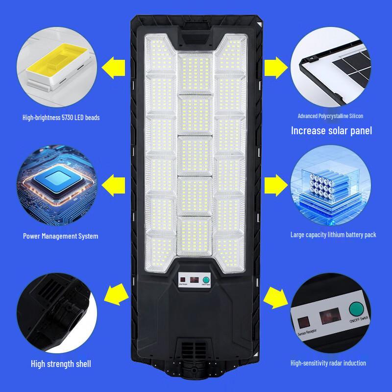 OEING Telescopic 800W Solar Street Light