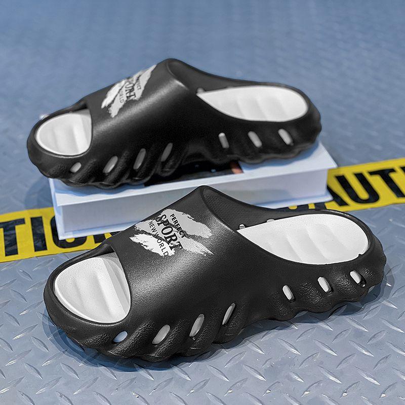 Men's Slippers Summer Soft Sole Non-Slip Thick Sole Durable Beach Sandals Casual