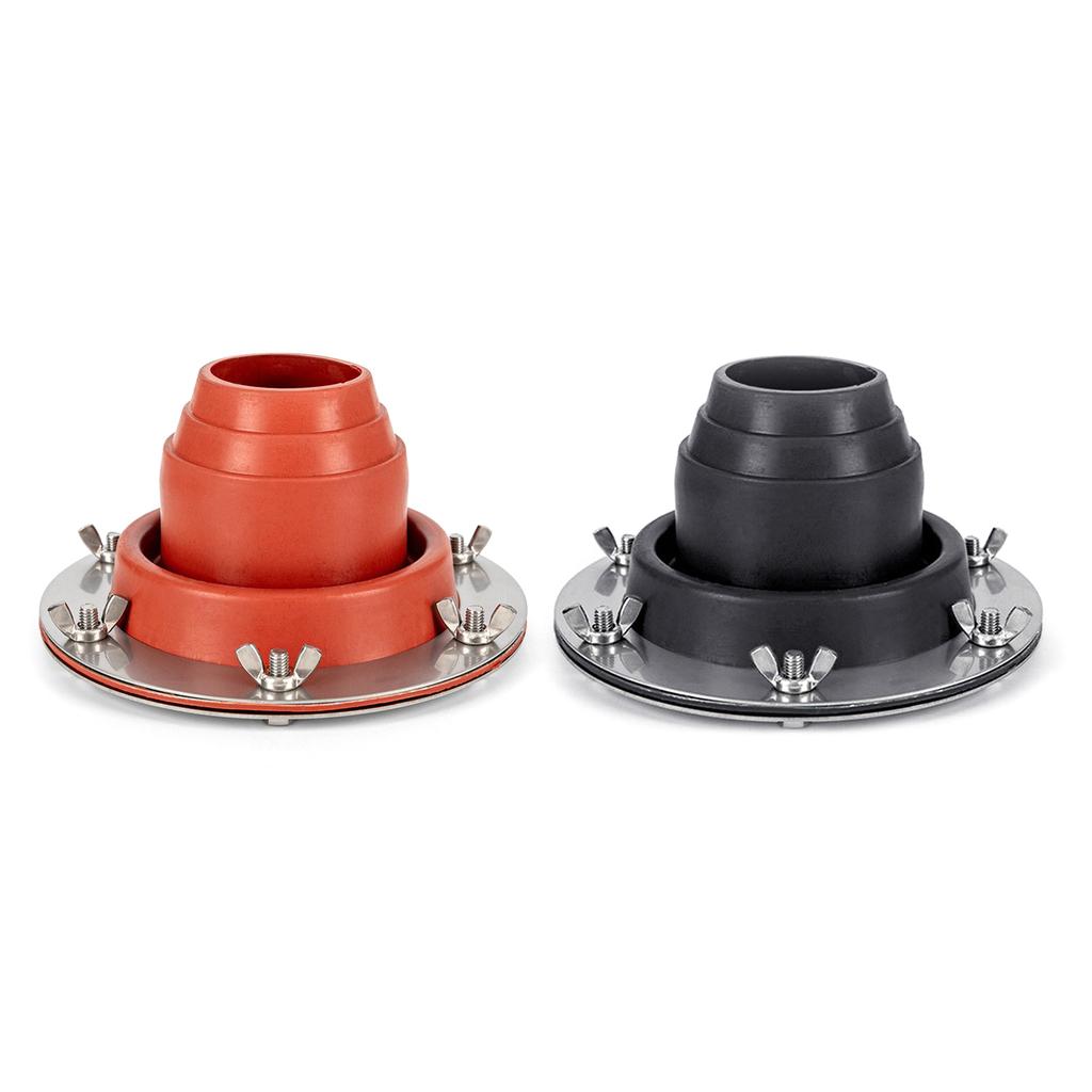 Silicone Tent Stove Vent Fire Resistant Round Hole Base for Chimney Tent Flashing Tent Stove Hole for Travel Stove