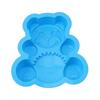 Silikonová forma 3D Lovely Bear Form Forma na pečení Nástroje na pečení Kuchyňské vykrajovátka na fondant