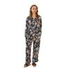 [Blue Begonia] Spring and Autumn Thin Long Sleeve Pajamas Women's New Year Cardigan Loungewear Loose Two-piece Set