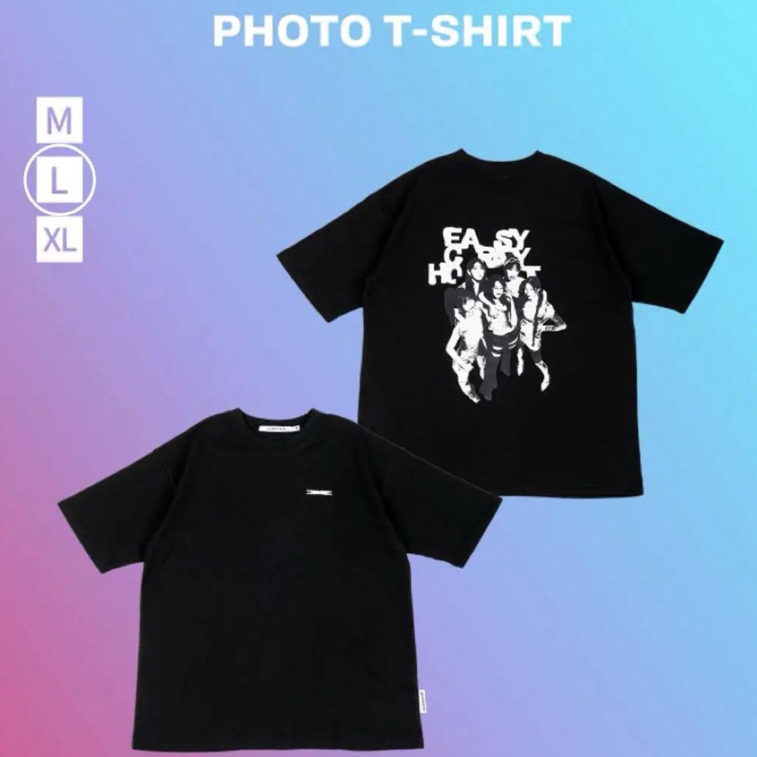 

[Б/У] LE SSERAFIM Фото Футболка Черная L