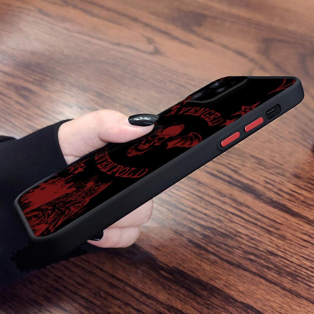 Avenged Sevenfold Band Phone Case FOR IPhone 15 14 11 12 Pro 13 16 Pro MAX XR XS Shockproof Armor Matte Cover