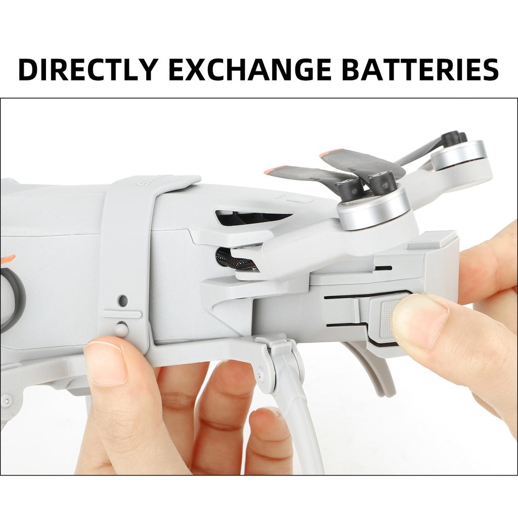 Shock-Absorption Landing Gears Foldable Extension Legs Protective Support Landing Gears for DJI Mini 3 Pro Drone