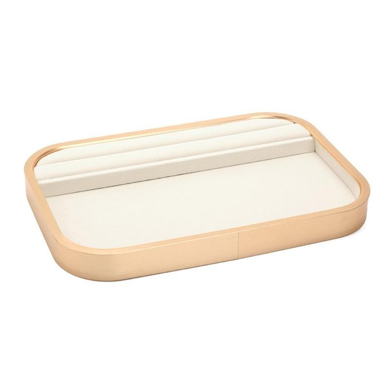 

Stackable Jewelry Storage Trays with Drawer Inserts for Women Girls Showcase for Home Accessories Organizatiion бежевый